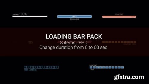 MotionArray Loading Bar Pack 203001