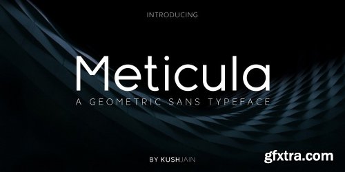 Meticula Font Family - 18 Fonts