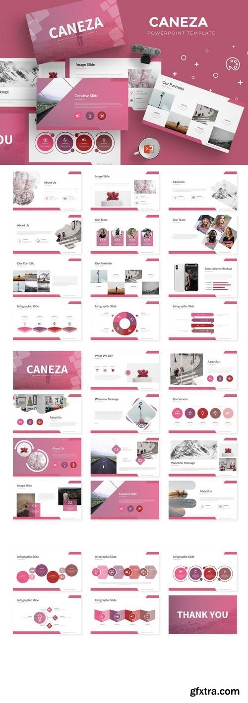 Caneza - Powerpoint, Keynote, Google Sliders Templates