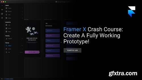 Framer X Crash Course: Create A Fully Working Prototype!