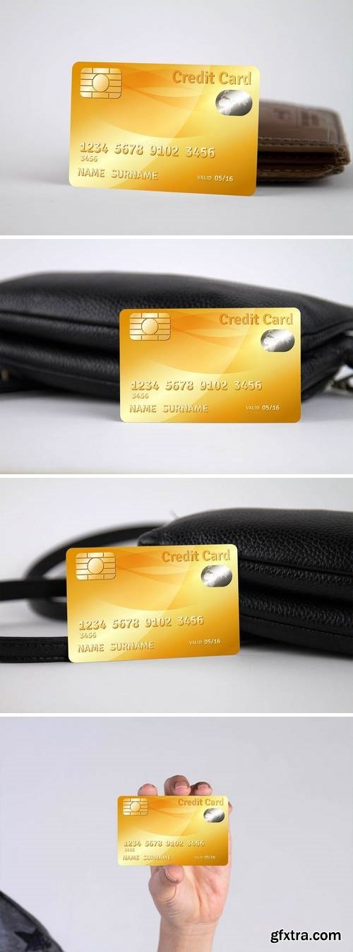 Credit Card Mock Up Vol 02