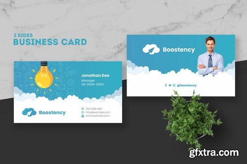 Content Marketing Agency Business Card