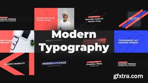 MotionArray Modern Typography 204542
