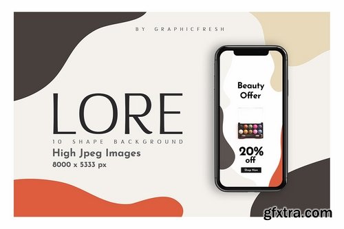 Lore - Shape Abstract Background
