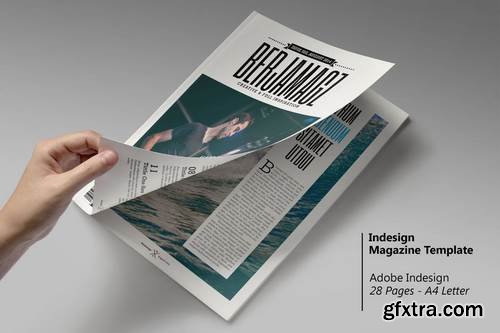 Berjamagz - InDesign Magazine Template