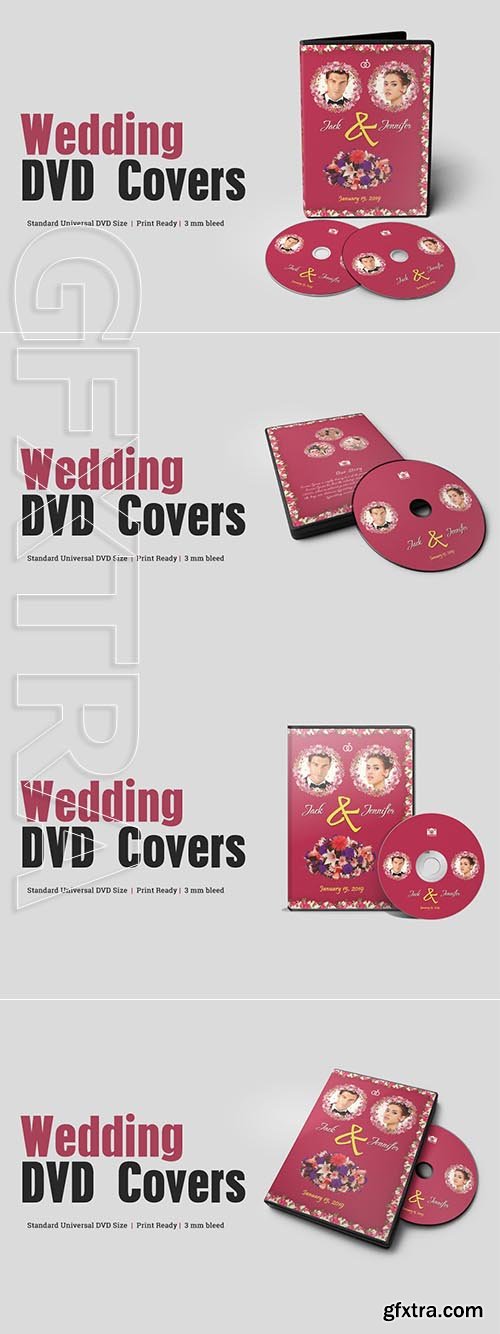 CreativeMarket - Wedding DVD Cover 3070288
