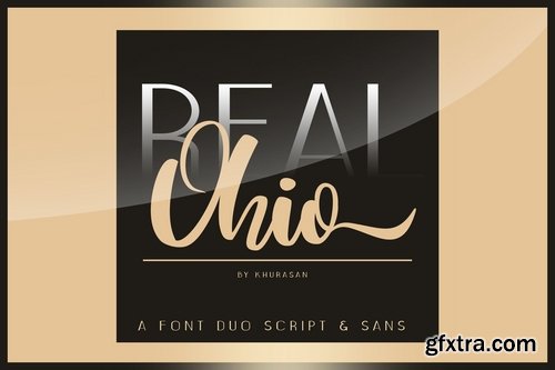 Real Ohio Font Duo