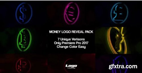 Money Logo Reveal Pack - Premiere Pro Templates 199048