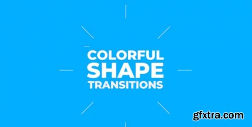 Colorful Shape Transitions - Premiere Pro Templates 200497