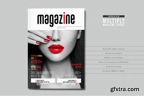 Modern and multipurpose magazine layout