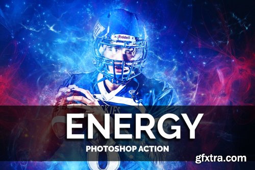 CreativeMarket - Energy Photoshop Action 3595232