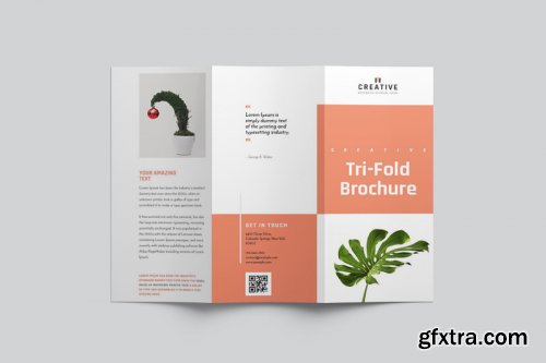 Minimal Multipurpose Tri-Fold Brochure