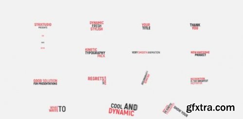 Kinetic Typography - Premiere Pro Templates 204609