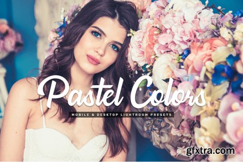 CreativeMarket - Pastel Colors Mobile & Desktop Lightroom Presets 3631722