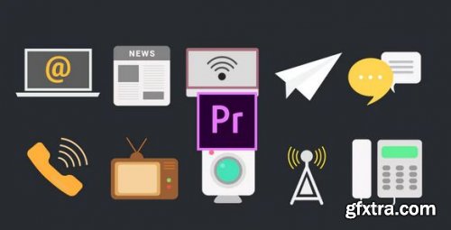 Communication Icons - Premiere Pro Templates 203991