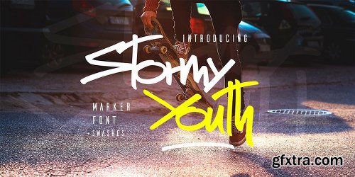 Stormy Youth Font