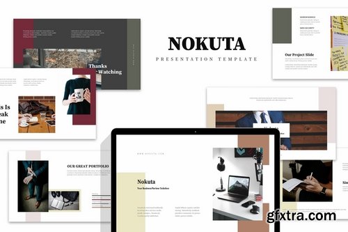 Nokuta Startup Business Elegant Keynote