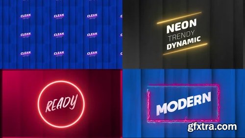 MotionArray Neon Titles 207171