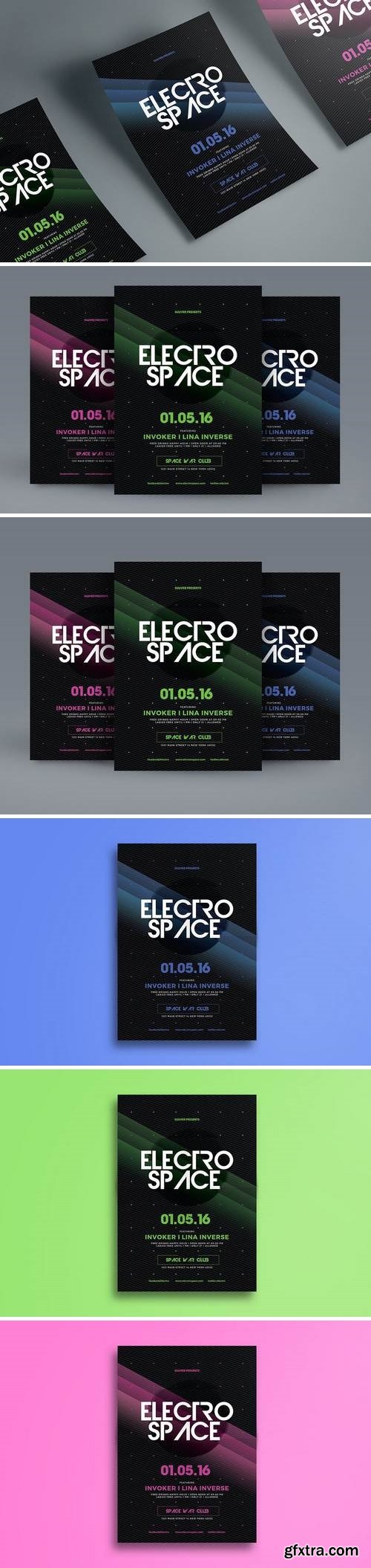 Electro Space Sound Flyer