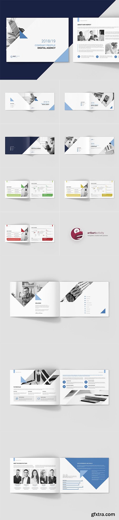 Digital Agency – Company Profile Landscape