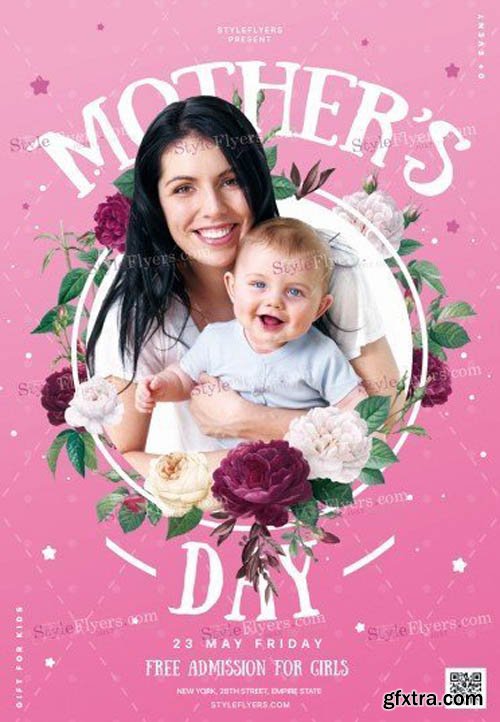 Mothers Day V11 2019 PSD Flyer Template