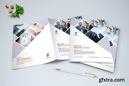 Minimalist Business Brochure Bi-Fold