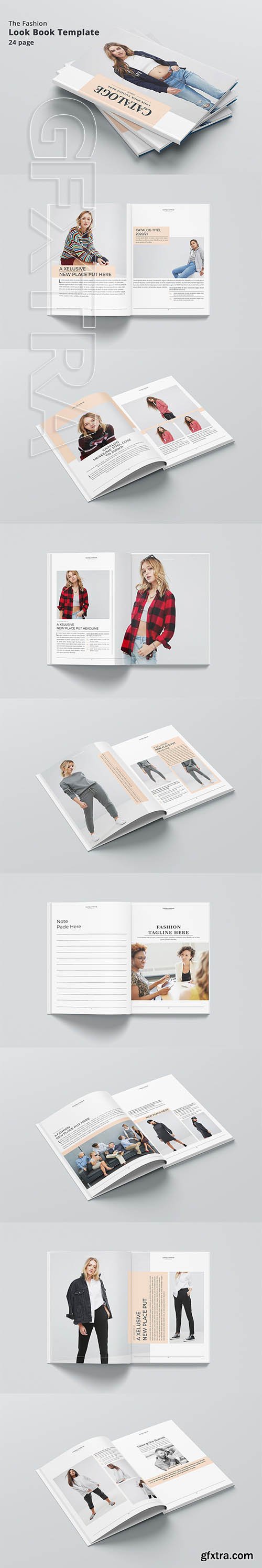 CreativeMarket - Fashion Catalog Lookbook 3623573