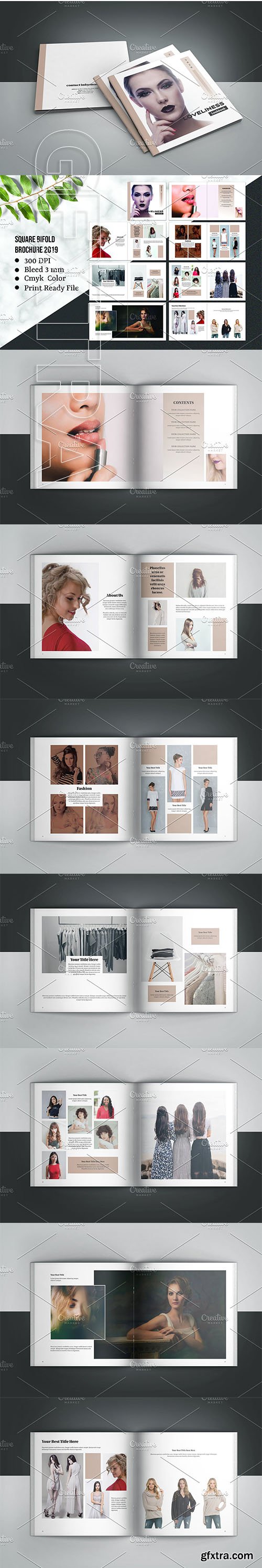 CreativeMarket - Fashion Lookbook Brochure V866 3604727