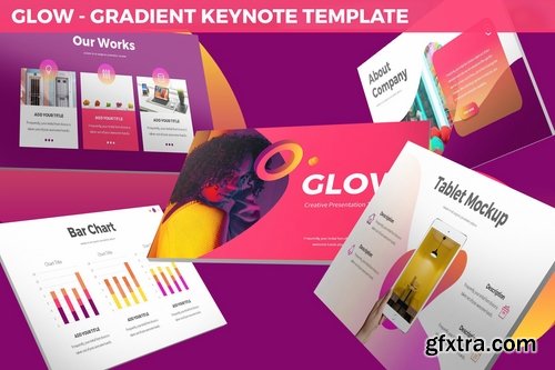 Glow - Gradient Keynote Template