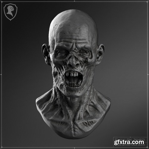 Zombie Head Version 01