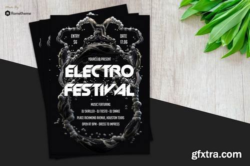 Electro Festival Flyer vol.1