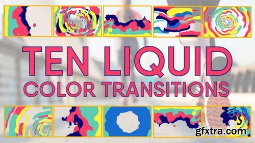 MotionArray Liquid Color Transtions 211580