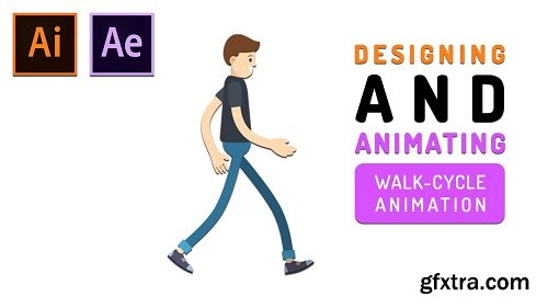 Learn Character Design, Rigging and Walk Cycle Animation