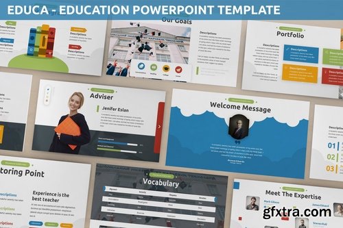 Educa - Education Powerpoint Template
