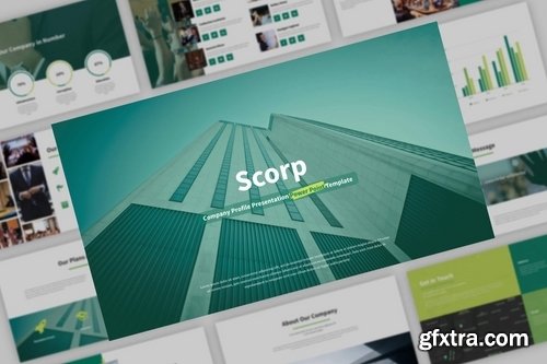 Scorp - Company Presentation PowerPoint and Keynote Templates