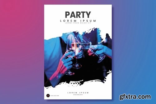 Nightclub party poster Template