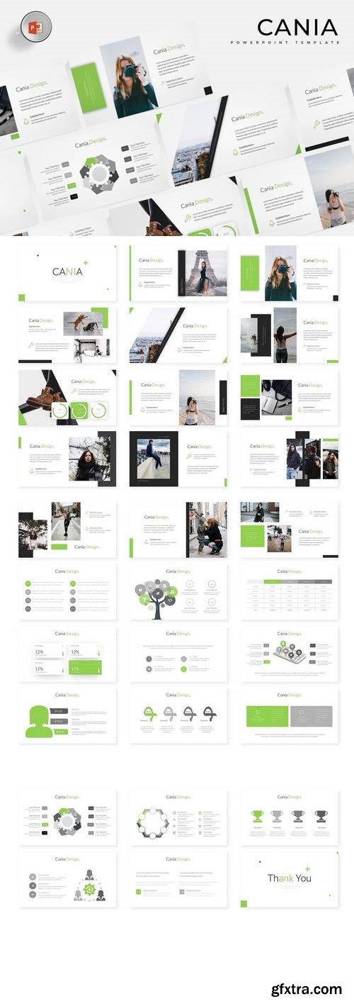 Cania - Powerpoint, Keynote, Google Slides Templates