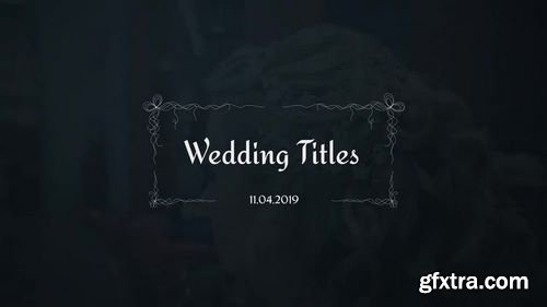 MotionArray Wedding Titles 212214