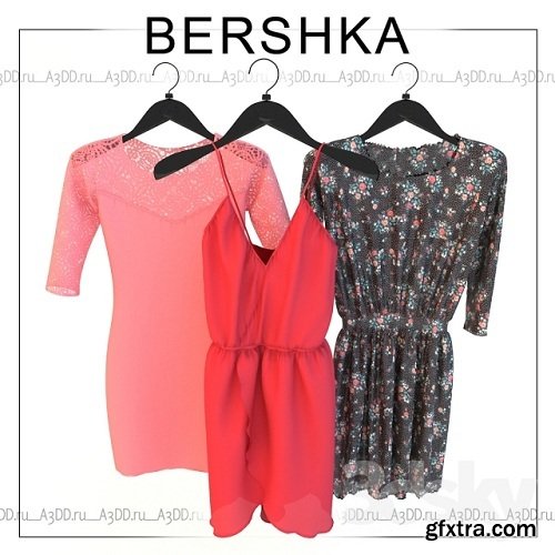BERSHKA (Dresses on hangers)