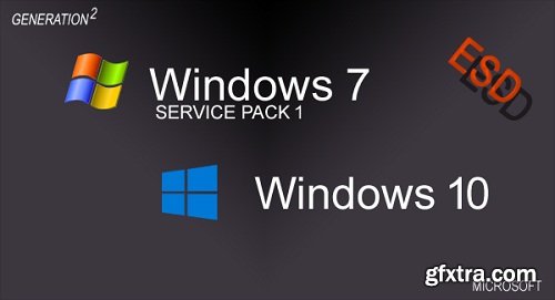 Windows 7-10 v1809 Build 17763.437 x64 21in1 OEM ESD April 2019