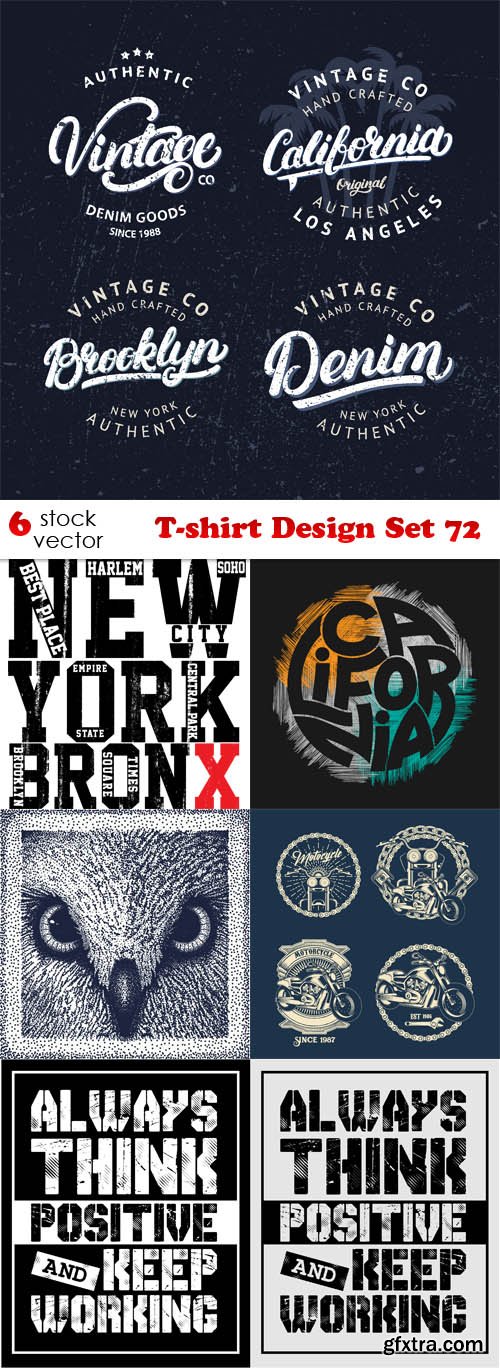 Vectors - T-shirt Design Set 72