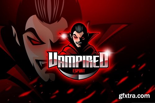 Vampired - Mascot & Logo Esport