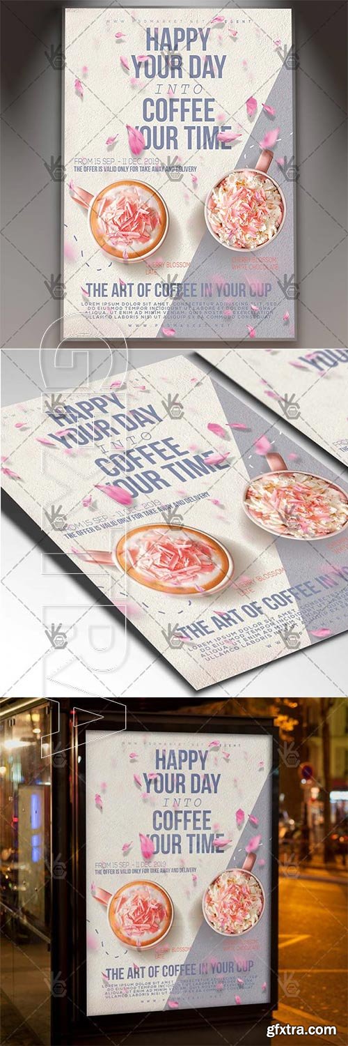 Coffee Time – Food Flyer PSD Template