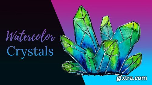 The Beginners\' Guide to Easy Watercolor Crystals