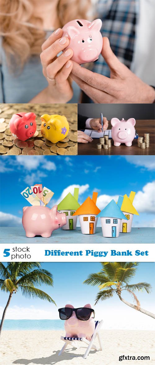 Photos - Different Piggy Bank Set