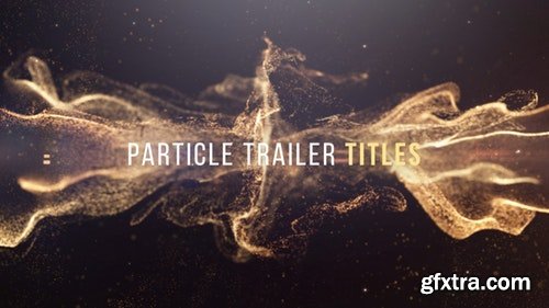 MotionArray Particles Trailer Titles 213171