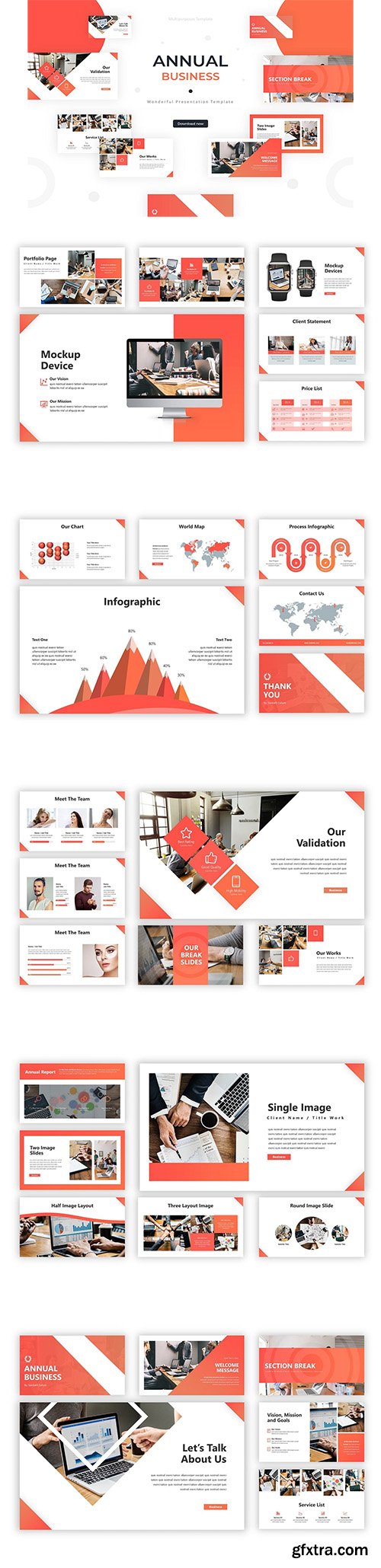 Annual Business - Powerpoint Template