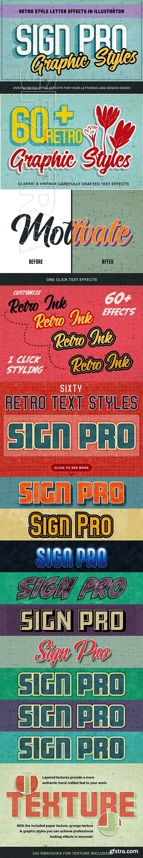 CreativeMarket - Sign Pro - Retro Vector Text Effects 3692096