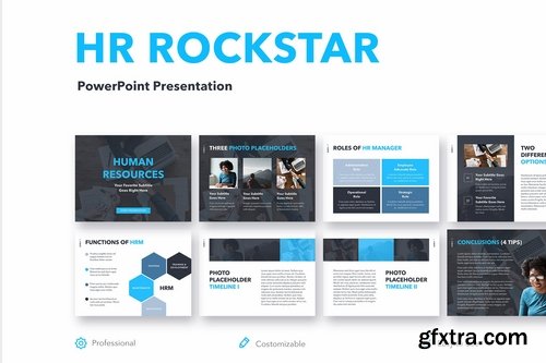 HR Rockstar PowerPoint Template