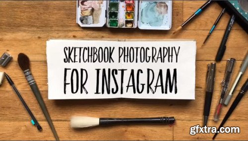 Sketchbook photography for Instagram